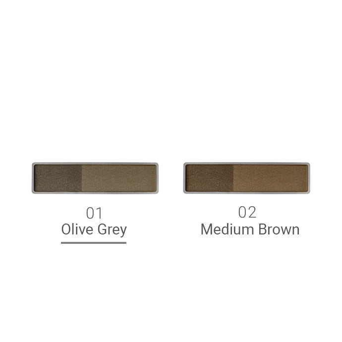 Eyebrow Powder 01 Olive Grey